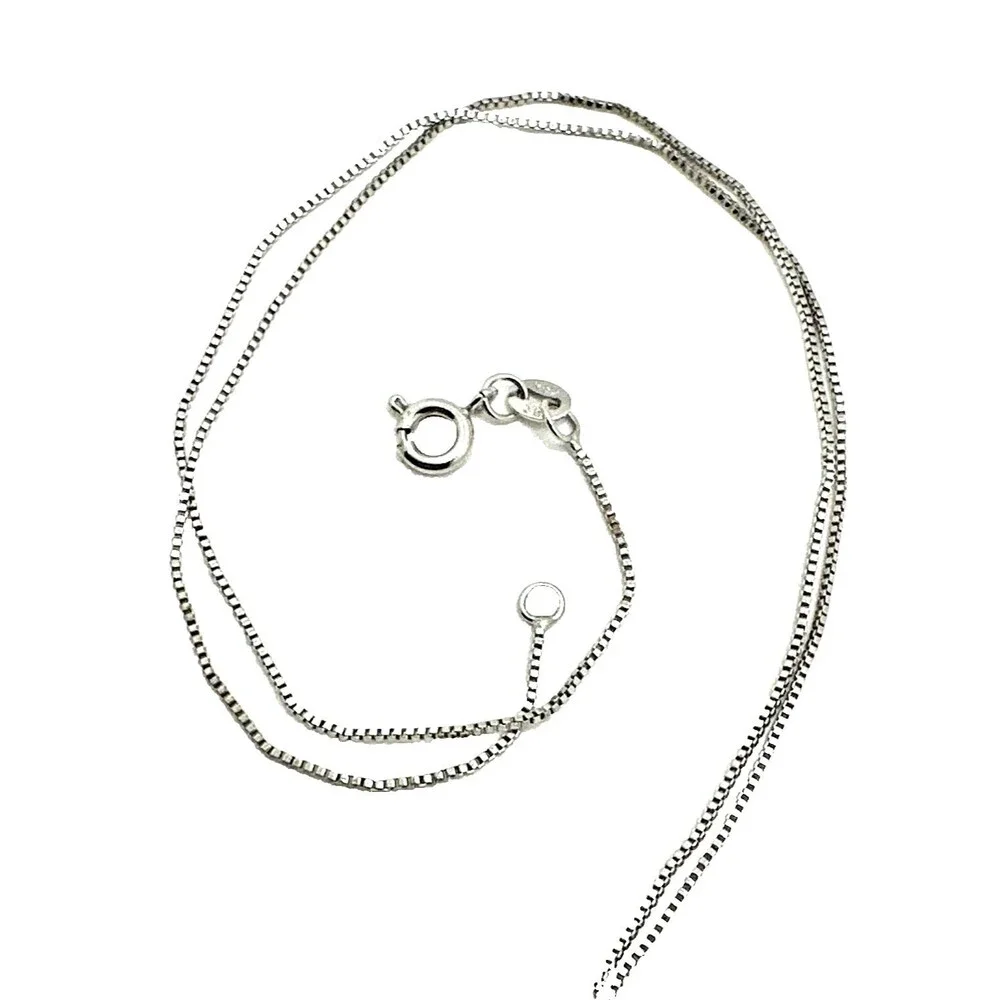 Vintage BN KRN Pink Rhinestone Pendant Necklace Silver Tone Chain Signed 18